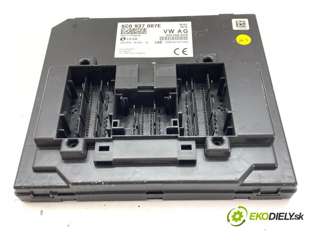 SKODA FABIA III Kombi 2017 77 kW 1.4 TDI 1422 Modul BCM 6C0937087E (Riadiaca jednotka ostatné)