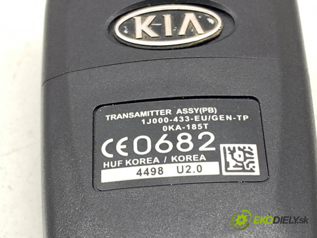 KIA RIO III sedan 2012 63 kW 1.25 CVVT 1248 klíč DÁLKOVÝ: