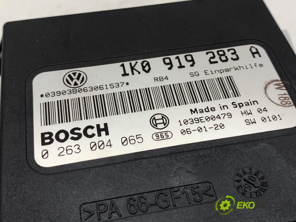 VW GOLF PLUS V liftback 2006 77 kW 1.9 TDI 1896 Modul PDC 1K0919283A (Riadiaca jednotka ostatné)