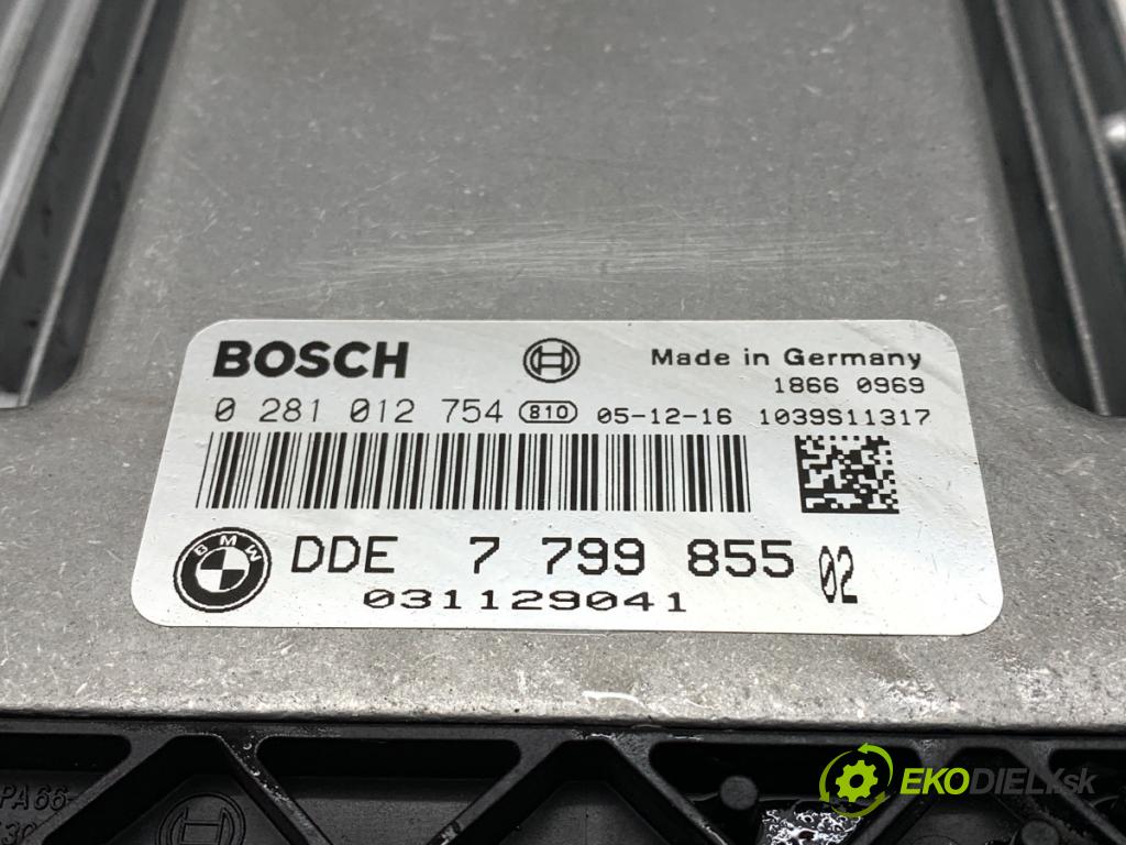BMW E90 sedan 2006 120 kW 320 d 1995 riadiaca jednotka Motor 7799855 (Riadiaca jednotka)
