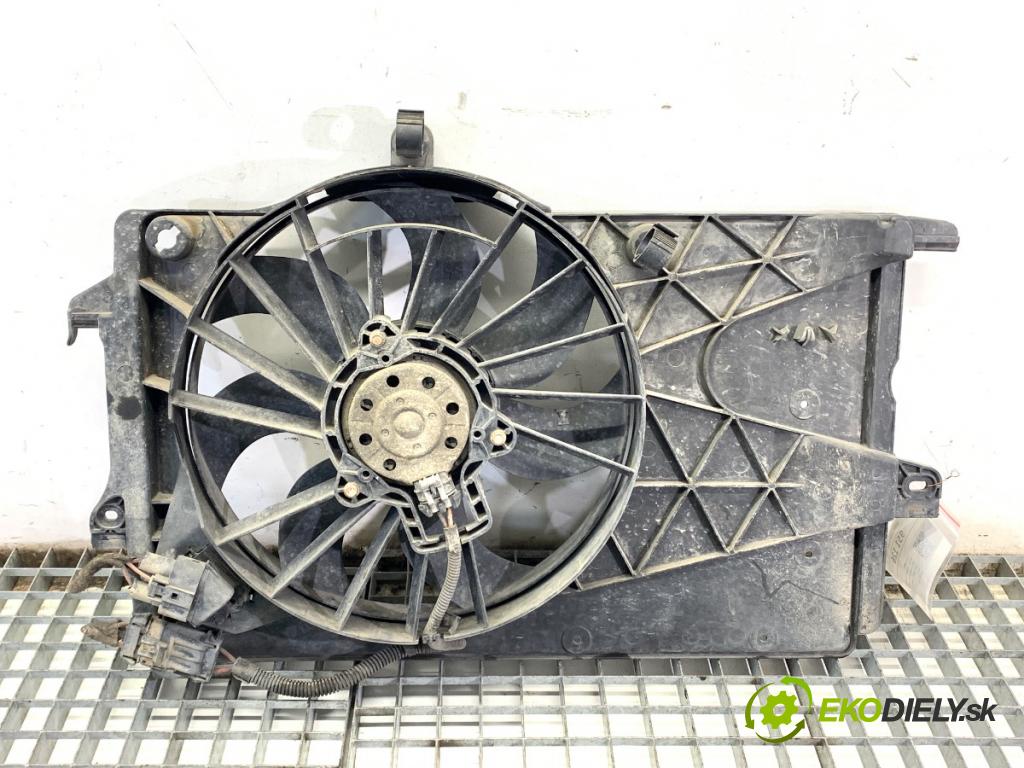 OPEL MERIVA A nadwozie wielkoprzestrzenne (MPV) 2009 77 kW 1.6 (E75) 1598 ventilátor klimatizace 52430966 (Ventilátor chladiče klimatizace)