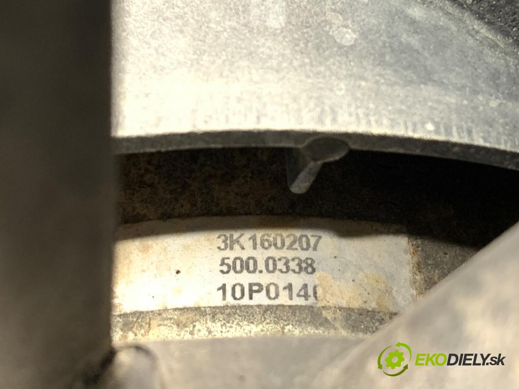 OPEL MERIVA A nadwozie wielkoprzestrzenne (MPV) 2009 77 kW 1.6 (E75) 1598 ventilátor klimatizace 52430966 (Ventilátor chladiče klimatizace)