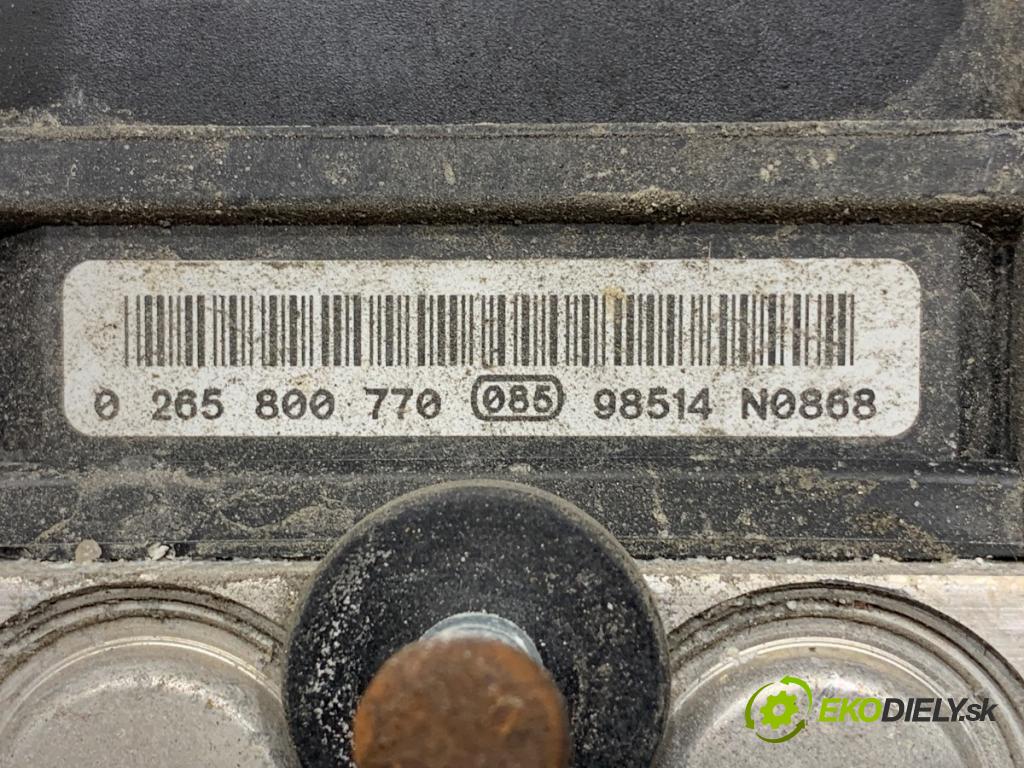 OPEL MERIVA A nadwozie wielkoprzestrzenne (MPV) 2009 77 kW 1.6 (E75) 1598 Pumpa ABS 13276461 (Pumpa ABS)
