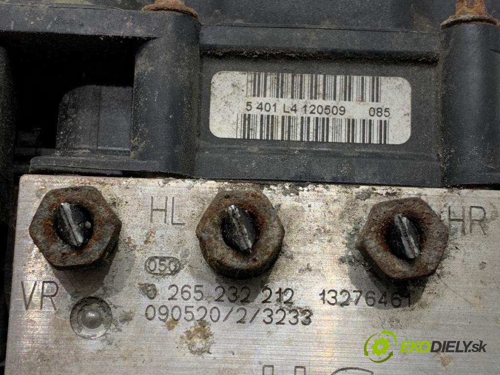OPEL MERIVA A nadwozie wielkoprzestrzenne (MPV) 2009 77 kW 1.6 (E75) 1598 Pumpa ABS 13276461 (Pumpa ABS)