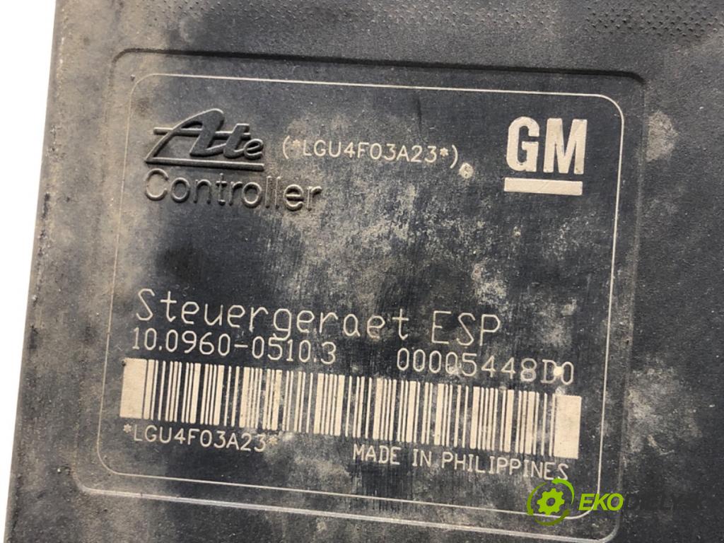 OPEL ASTRA H liftback 2005 77 kW 1.6 (L48) 1598 pumpa ABS 13157577 (Pumpa ABS)