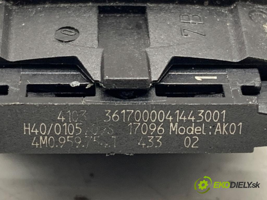 AUDI A4 B9 Kombi 2017 140 kW 2.0 TDI quattro 1968 kľúč DÁLKOVÝ: 4M0959754T