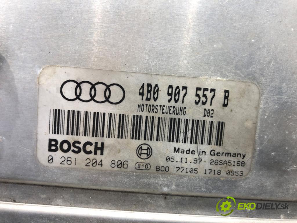AUDI A6 C5 sedan 1998 110 kW 1.8 T 1781 riadiaca jednotka Motor 4B0907557B (Riadiaca jednotka)