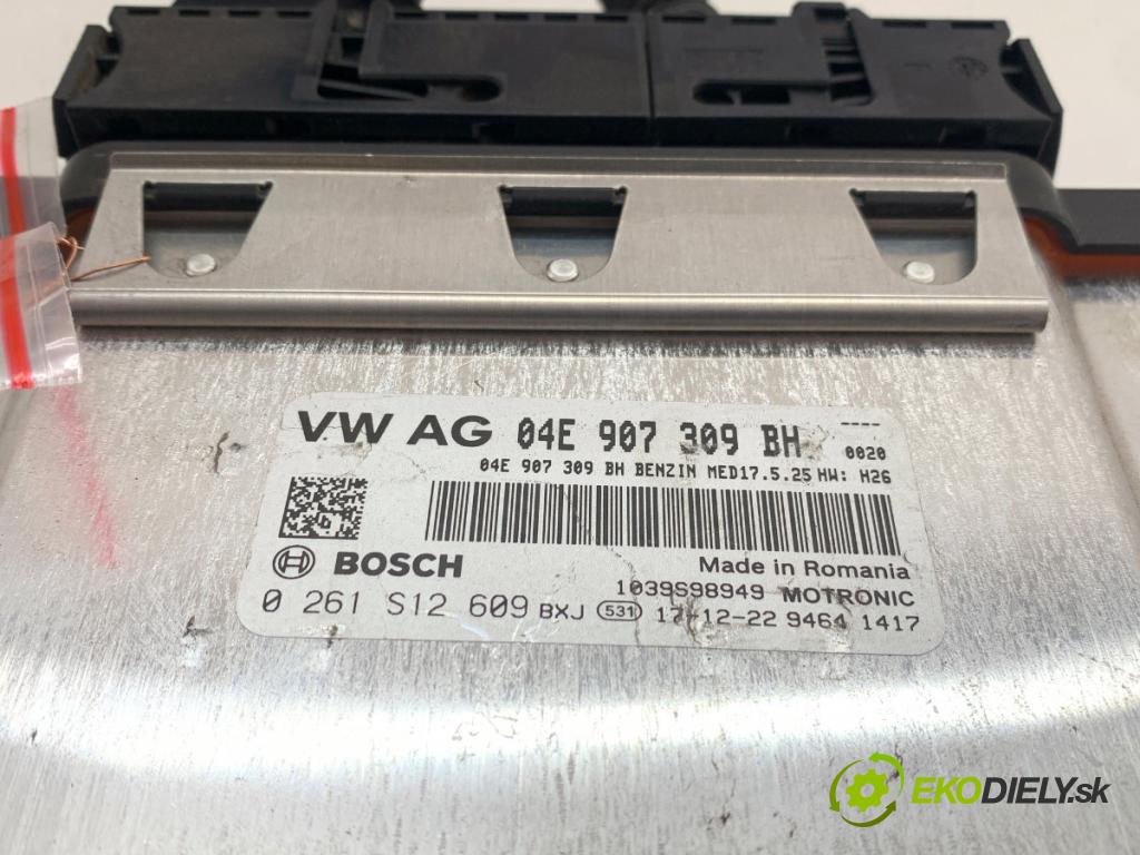 SKODA OCTAVIA III liftback 2018 110 kW 1.4 TSI 1395 riadiaca jednotka Motor 04E907309BH (Riadiaca jednotka)