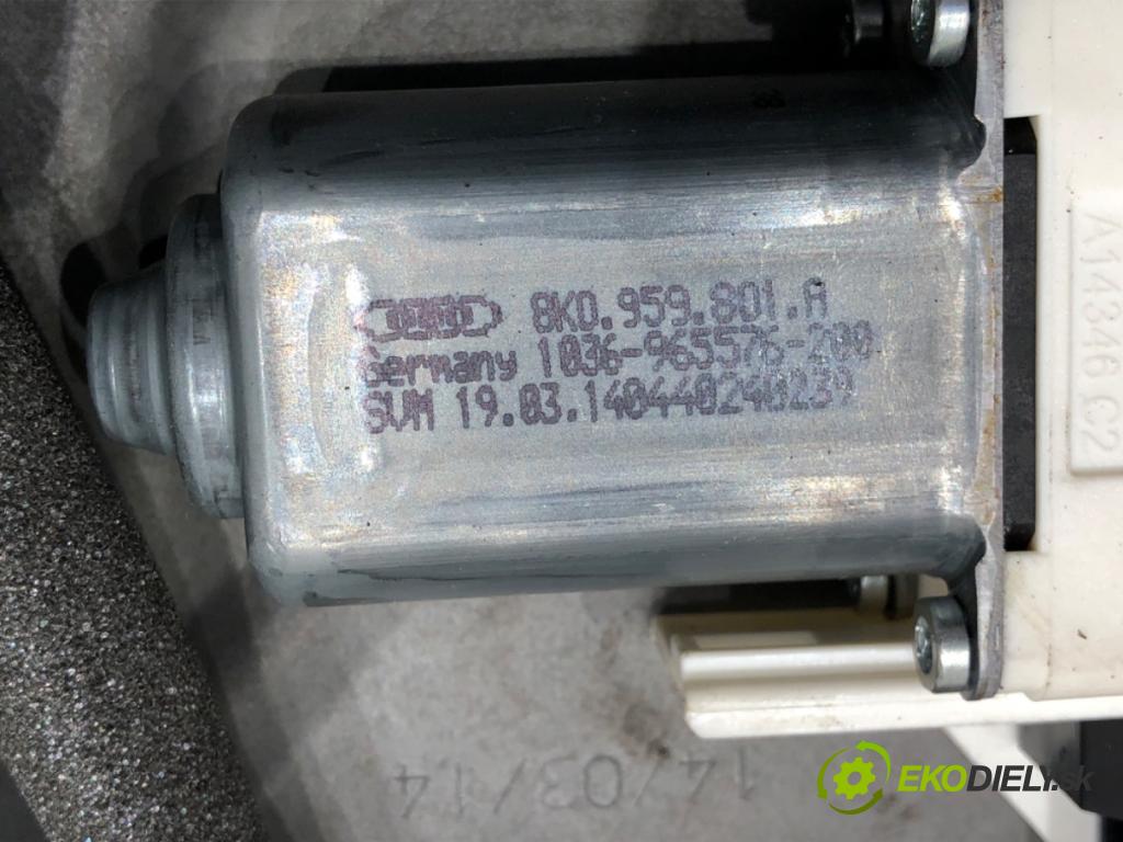 SKODA SUPERB II liftback 2014 92 kW 1.4 TSI 1390 Mechanizmus okna ľavy predný