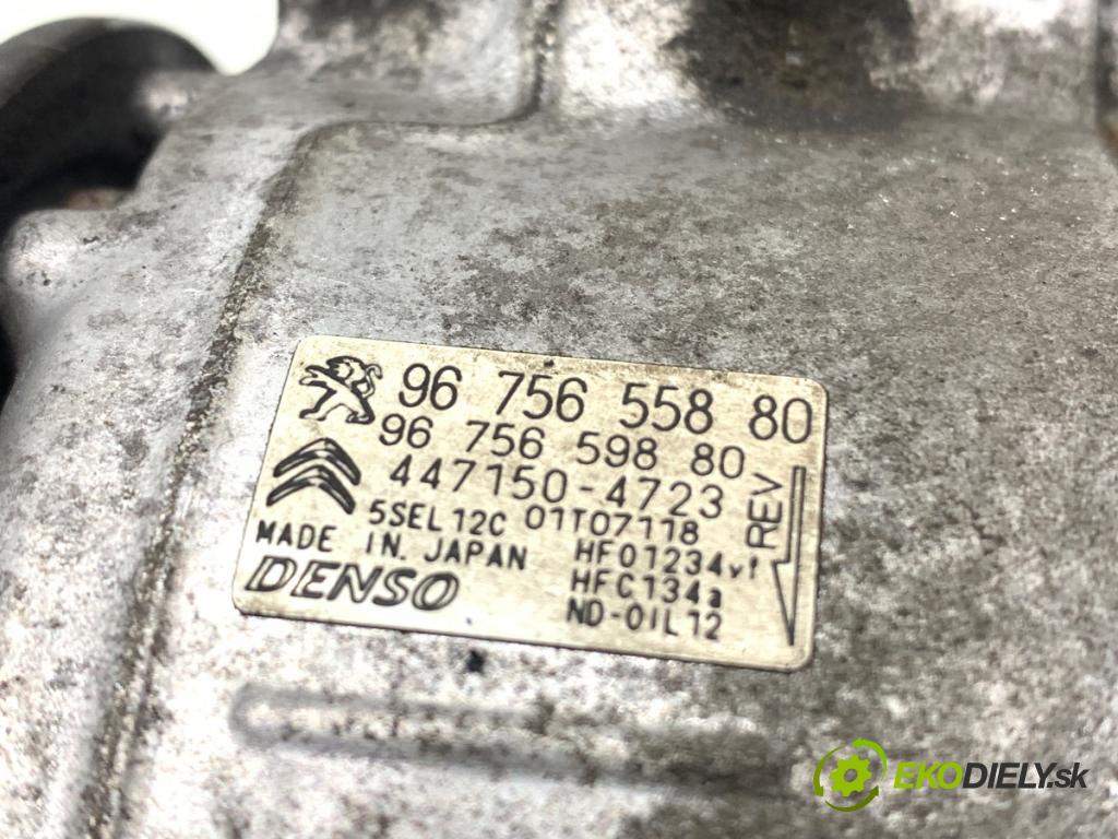 PEUGEOT 208 I liftback 2016 81 kW 1.2 THP 110 1199 Kompresor klimatizácie 9675659880 (Kompresor klimatizácie)