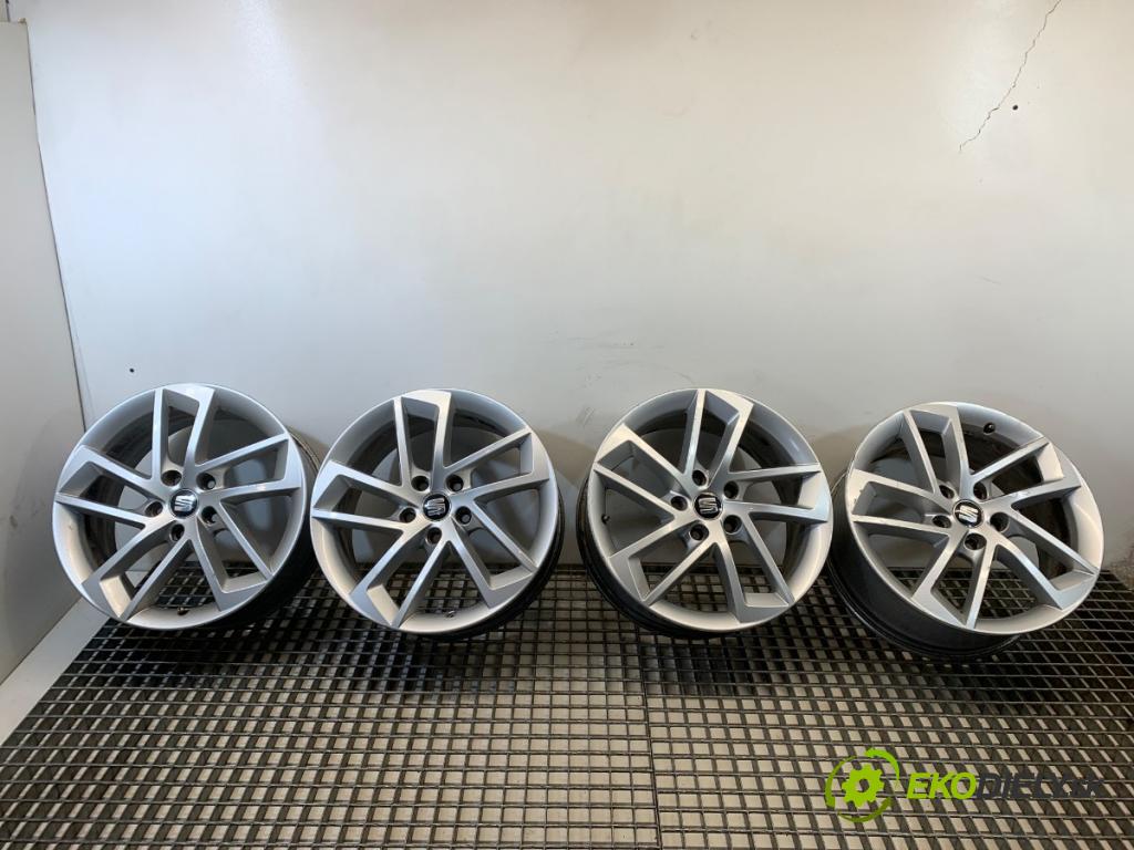 SEAT LEON II liftback 2012 103 kW 2.0 TDI 1968 disky HLIÍK: 17 7J 5X112 57 ET49 