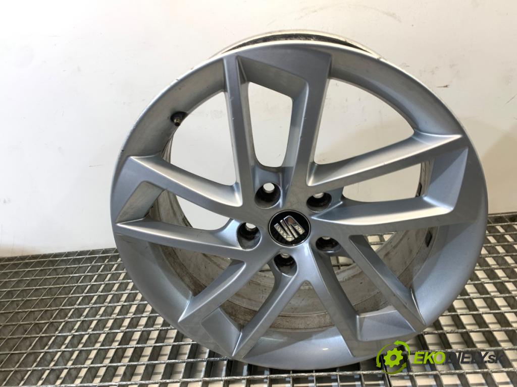 SEAT LEON II liftback 2012 103 kW 2.0 TDI 1968 disky HLIÍK: 17 7J 5X112 57 ET49