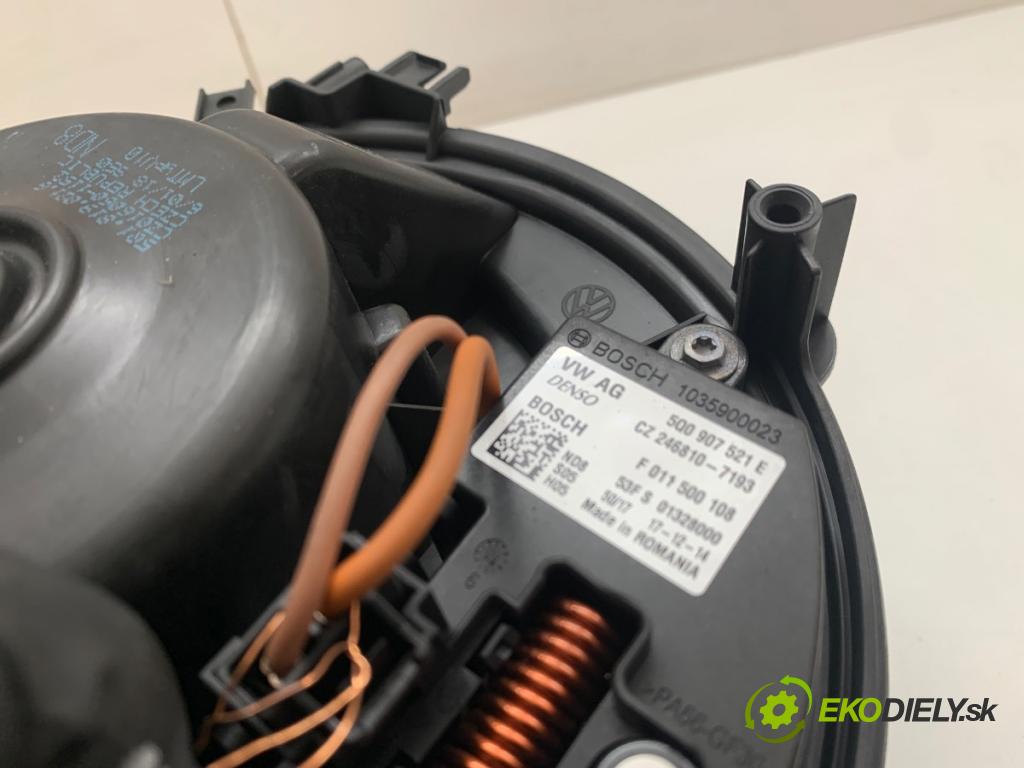 SKODA OCTAVIA III liftback 2018 110 kW 1.4 TSI 1395 ventilátor kúrenia 5Q0907521E