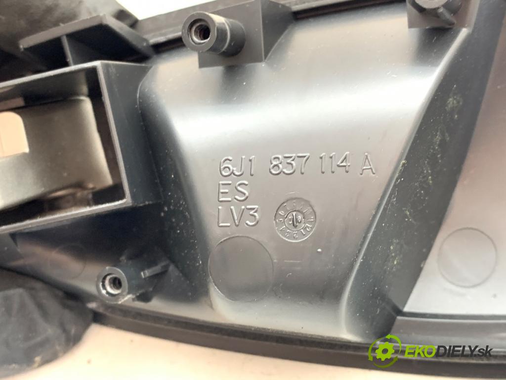 SEAT IBIZA IV liftback 2010 63 kW 1.4 1390 Kľučka vnútorná pravy predný 6J1837114A