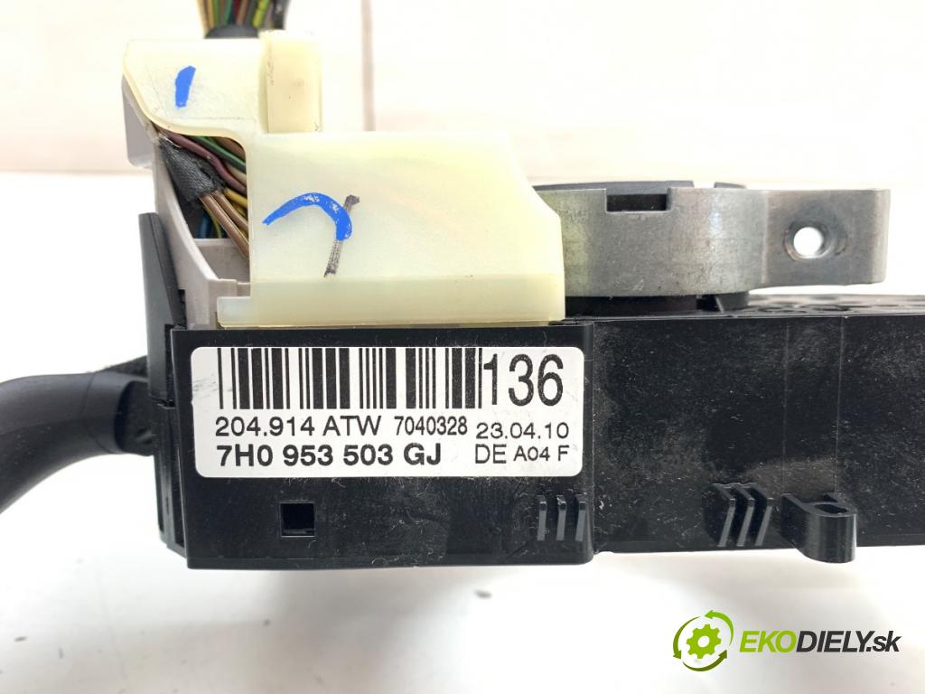 SEAT IBIZA IV liftback 2010 63 kW 1.4 1390 přepínač kombinovaný 7H0953503GJ (Páčky pod volantem)