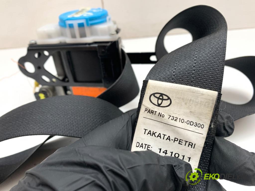TOYOTA YARIS III liftback 2011 51 kW 1.0 (KSP130_) 998 držák bezpečnost pravý přední část 73210-0D300