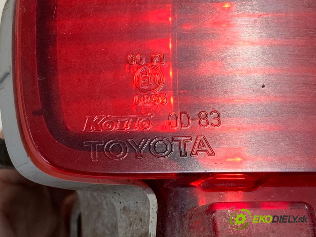 TOYOTA YARIS III liftback 2011 51 kW 1.0 (KSP130_) 998 Svetlo nárazníka ľavy zad