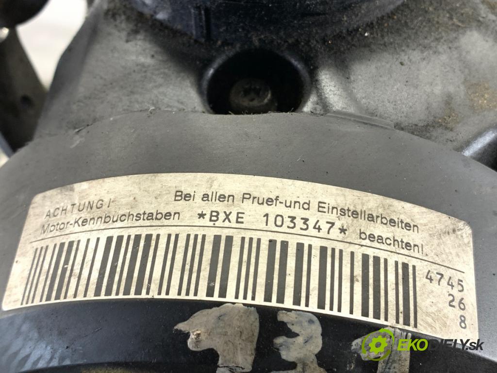 VW GOLF PLUS V liftback 2006 77 kW 1.9 TDI 1896 motor BXE (Motor)