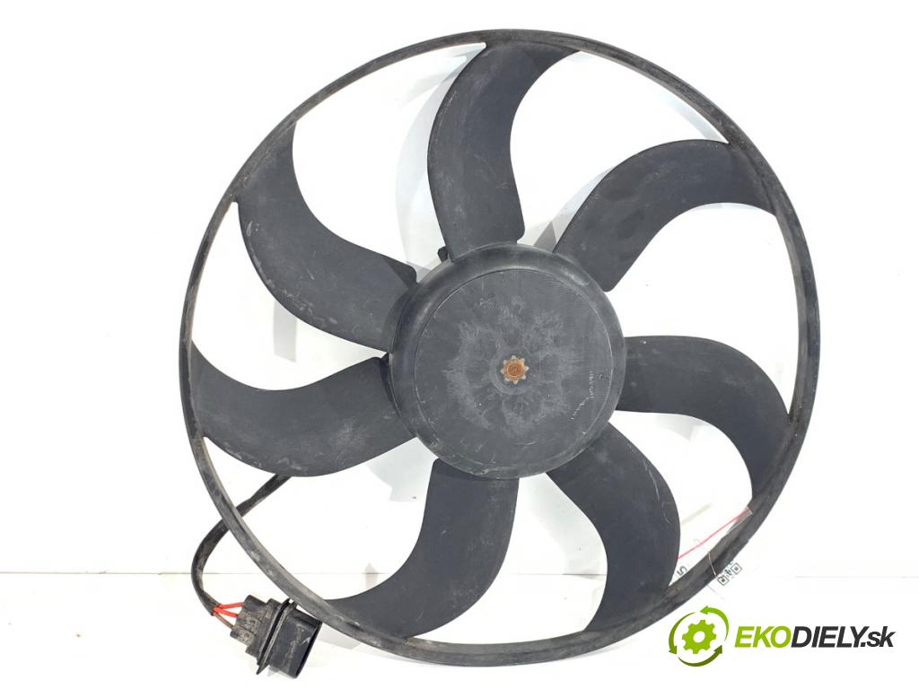 VW POLO V liftback 2011 63 kW 1.4 (6R1) 1390 Ventilátor chladiča 6R0959455C (Ventilátor)