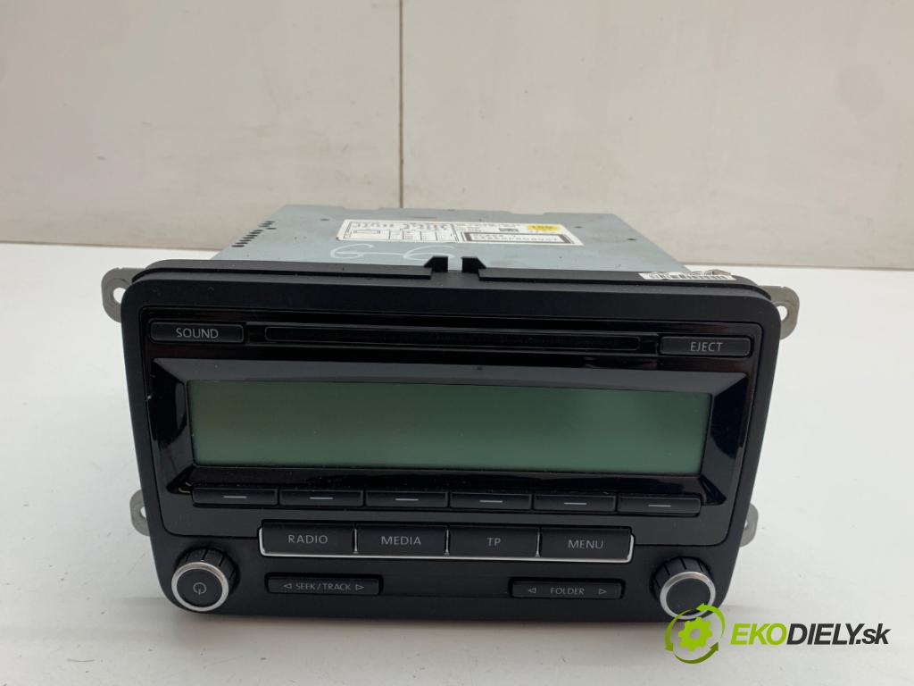 VW POLO V liftback 2011 63 kW 1.4 (6R1) 1390 RADIO 1K0035186AA (Audio zariadenie)