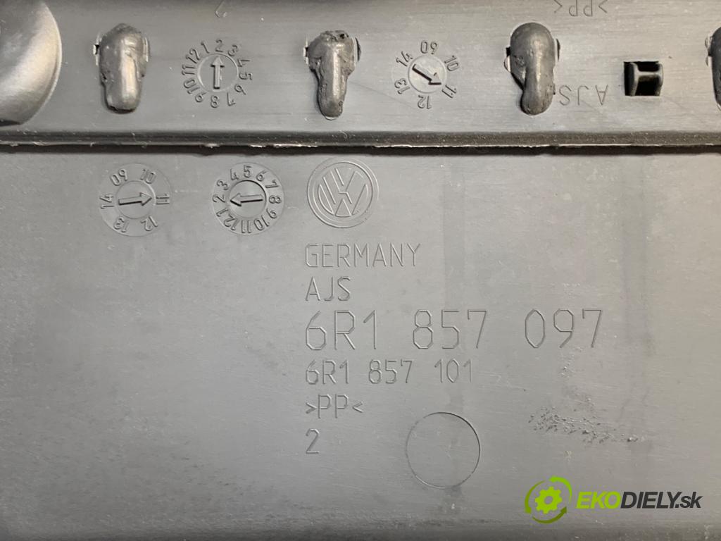 VW POLO V liftback 2011 63 kW 1.4 (6R1) 1390 Priehradka, kastlík spolujazdca 6R1857097R (Priehradka (kastlík))