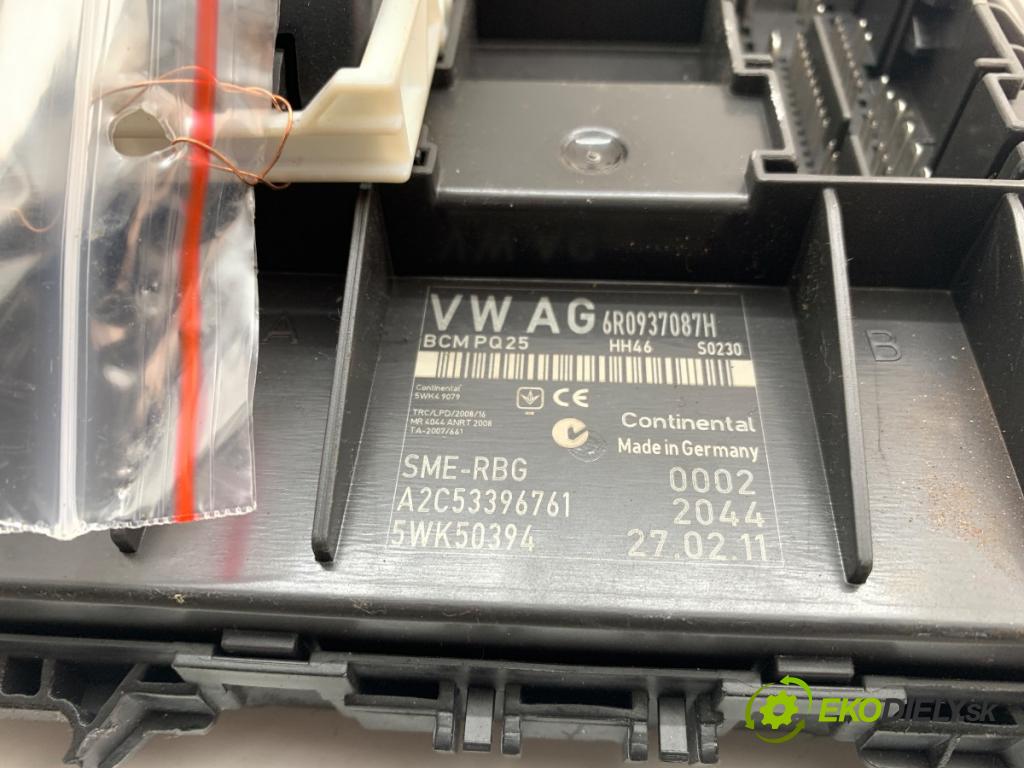 VW POLO V liftback 2011 63 kW 1.4 (6R1) 1390 modul BCM 6R0937087H (Řídící jednotka ostatní)