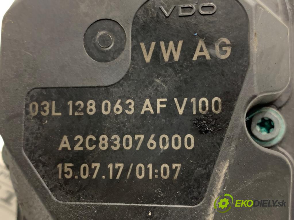 VW TIGUAN SUV 2008 103 kW 2.0 TDI 4motion 1968 Škrtiaca klapka 03L128063AF (Škrtiaca klapka)