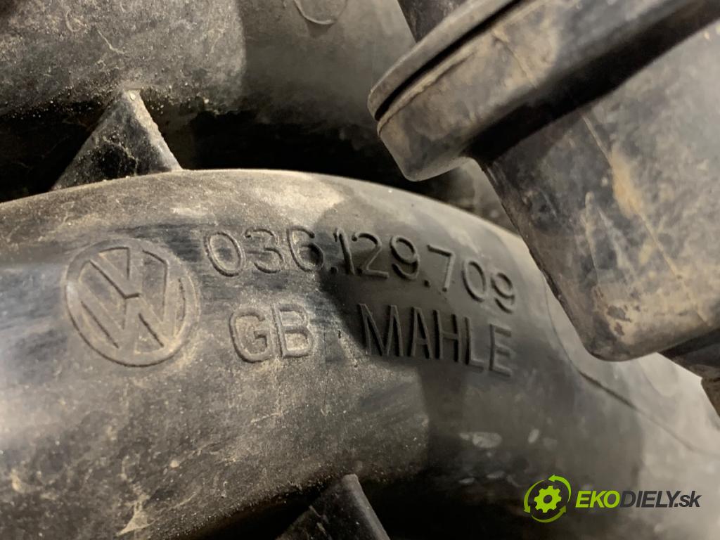 SEAT IBIZA IV liftback 2010 63 kW 1.4 1390 Potrubie sacie, sanie 036129709 (Sacie potrubie)