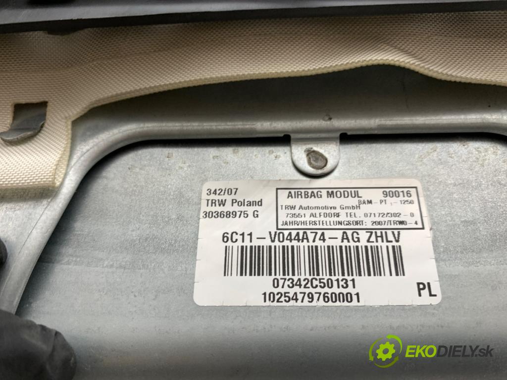 FORD TRANSIT V Autobus 2008 81 kW 2.2 TDCi 2198 AirBag spolujezdce 6C11-V044A74–AG (Airbag)