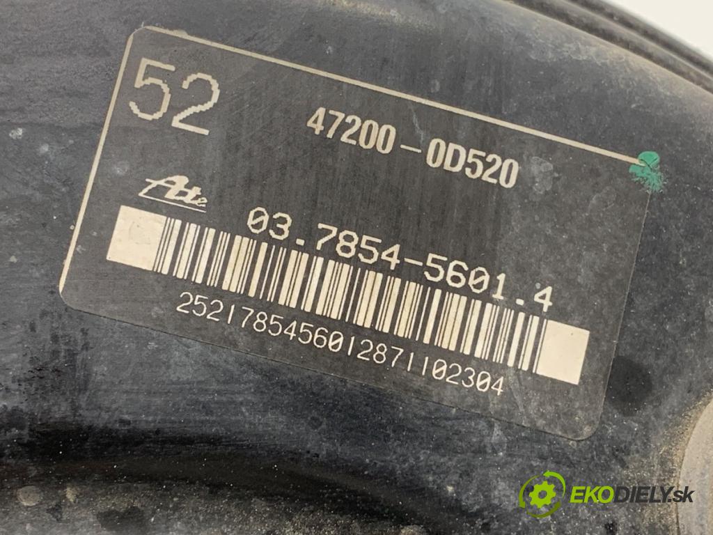TOYOTA YARIS III liftback 2011 51 kW 1.0 (KSP130_) 998 posilovač bŕzd 47200-0D520
