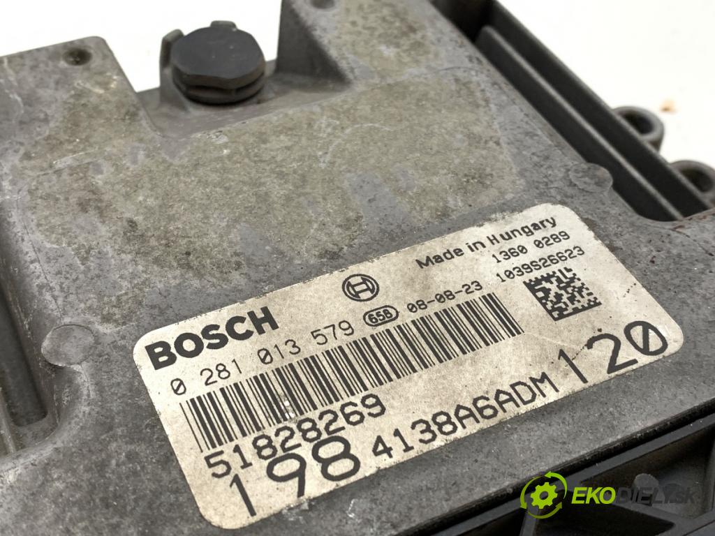 FIAT BRAVO II liftback 2008 88 kW 1.9 D Multijet (198AXB1A) 1910 riadiaca jednotka Motor 51828269 (Riadiaca jednotka)