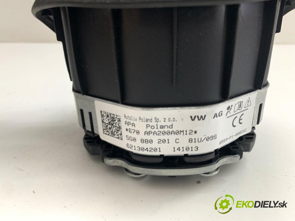 VW GOLF VII Kombi 2013 110 kW 2.0 TDI 1968 AirBag volantu 5G9827469D (Airbag)