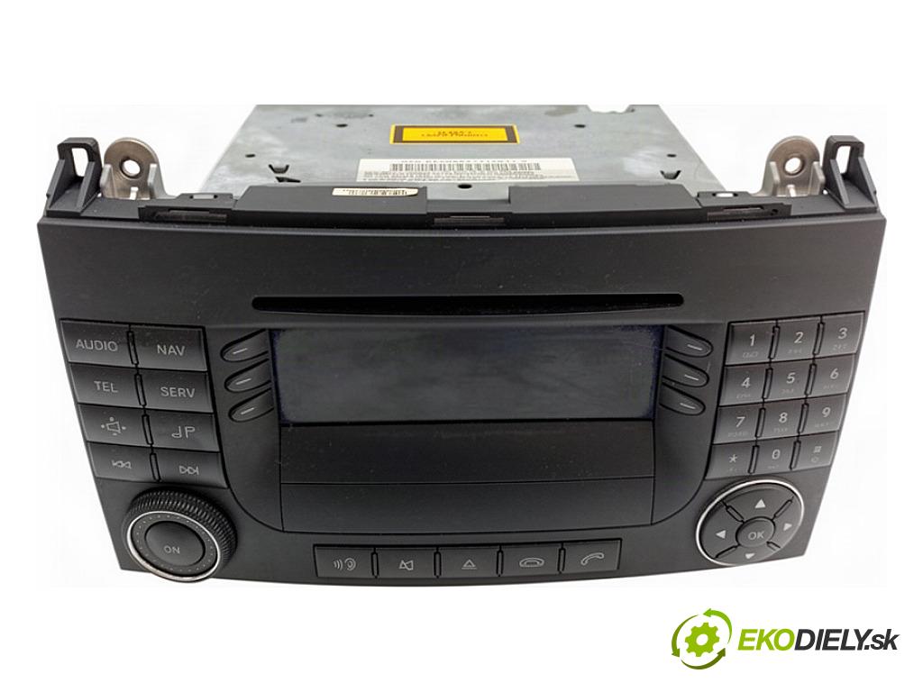 MERCEDES-BENZ W245 liftback 2005 100 kW B 200 (245.233) 2034 RADIO A1698702589 (Audio zariadenie)