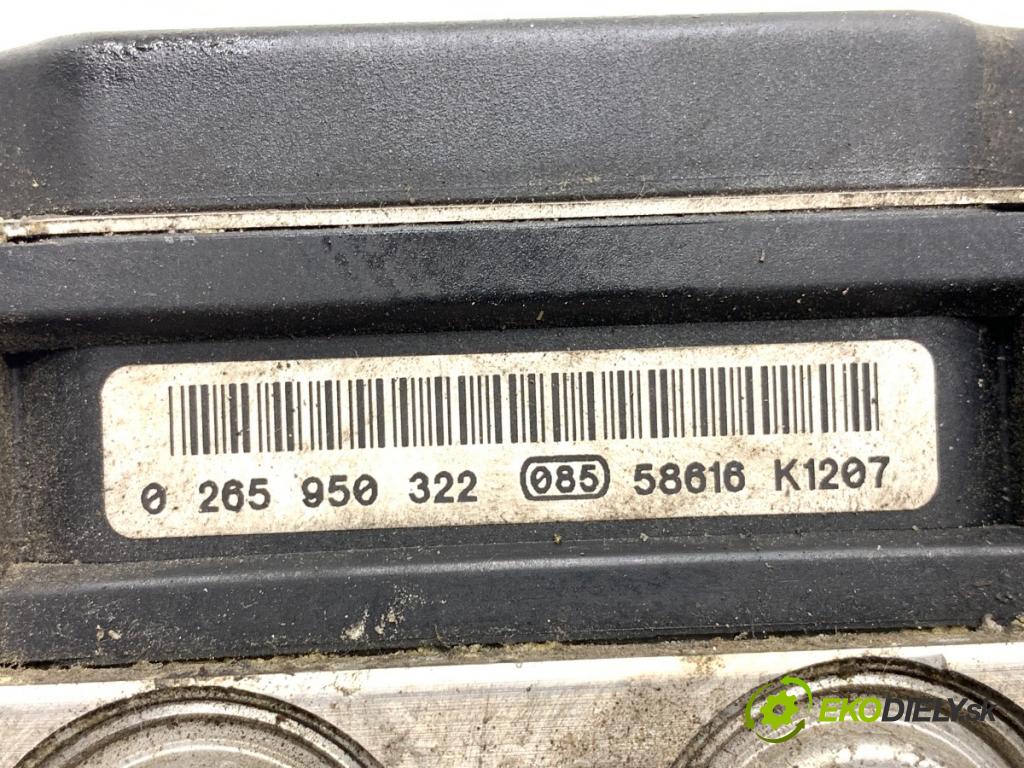 MERCEDES-BENZ W245 liftback 2005 100 kW B 200 (245.233) 2034 Pumpa ABS 0265234043 (Pumpa ABS)