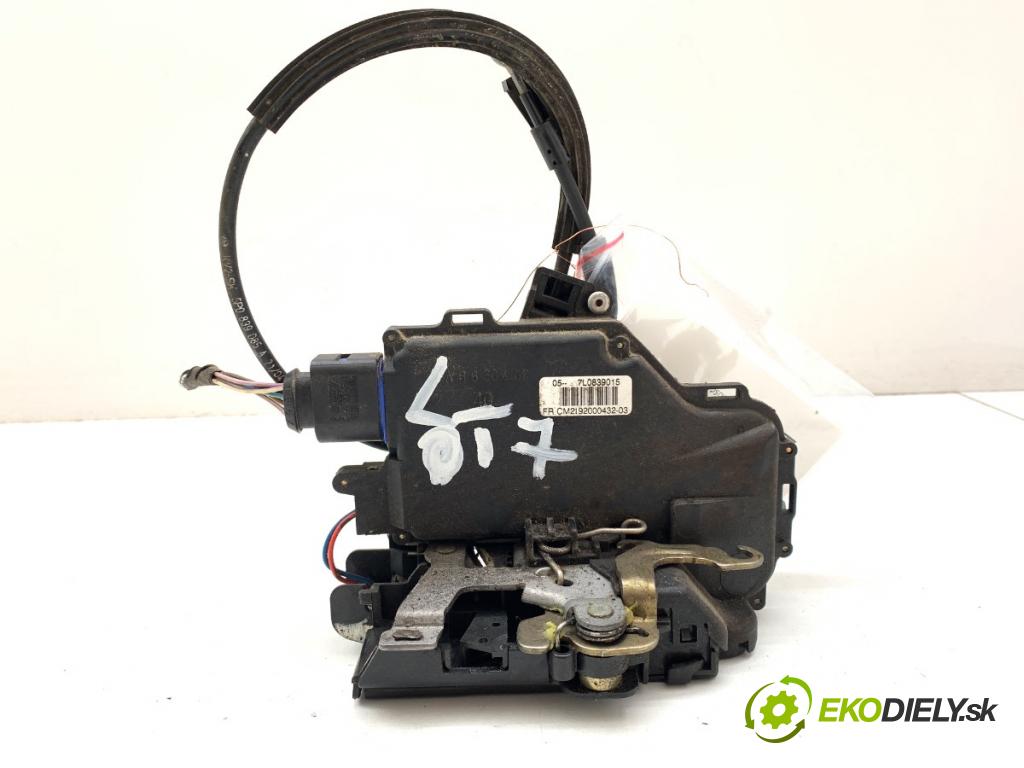 SEAT ALTEA nadwozie wielkoprzestrzenne (MPV) 2004 110 kW 2.0 FSI 1984 zámok Dvere ľavy zad 7L0839015