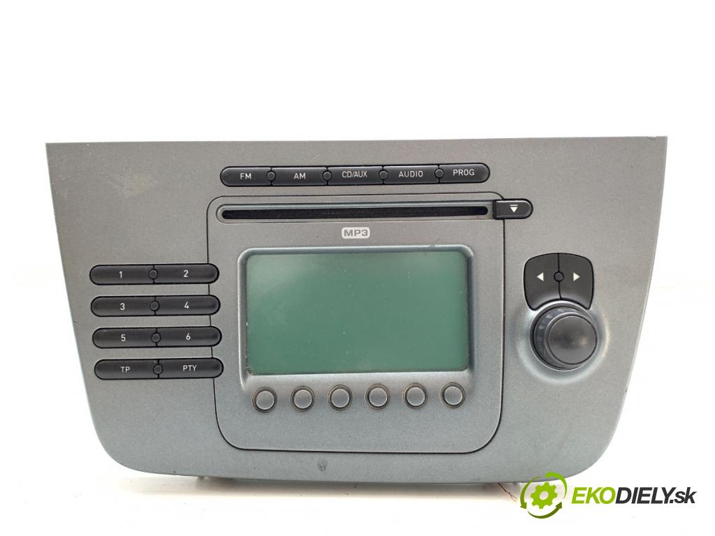 SEAT ALTEA nadwozie wielkoprzestrzenne (MPV) 2004 110 kW 2.0 FSI 1984 RADIO 5P1035186B (Audio zariadenie)