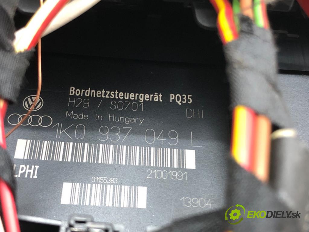 SEAT ALTEA nadwozie wielkoprzestrzenne (MPV) 2004 110 kW 2.0 FSI 1984 Modul BORDNETZ 1K0937049L (Riadiaca jednotka ostatné)