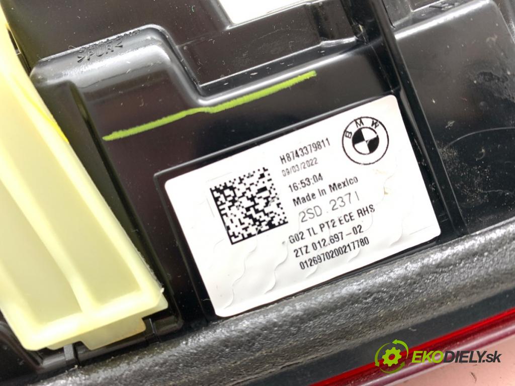 BMW G02 SUV 2022 375 kW M Competition 2993 světlo pravý zadní část