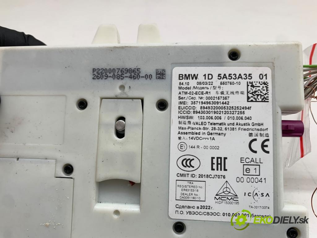 BMW G02 SUV 2022 375 kW M Competition 2993 Modul antény 5A53A35