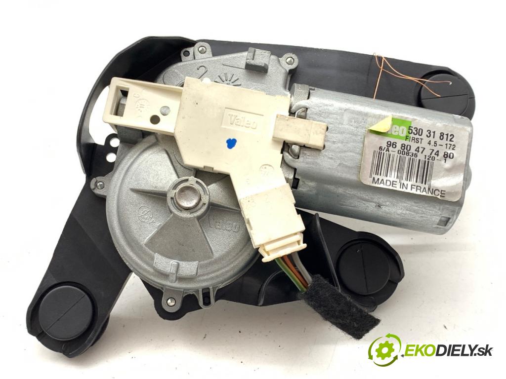 CITROEN C4 II liftback 2011 82 kW 1.6 HDi 110 1560 Motor stieračov zad 9680477480