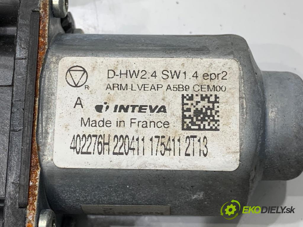 CITROEN C4 II liftback 2011 82 kW 1.6 HDi 110 1560 mechanismus okna pravý přední část