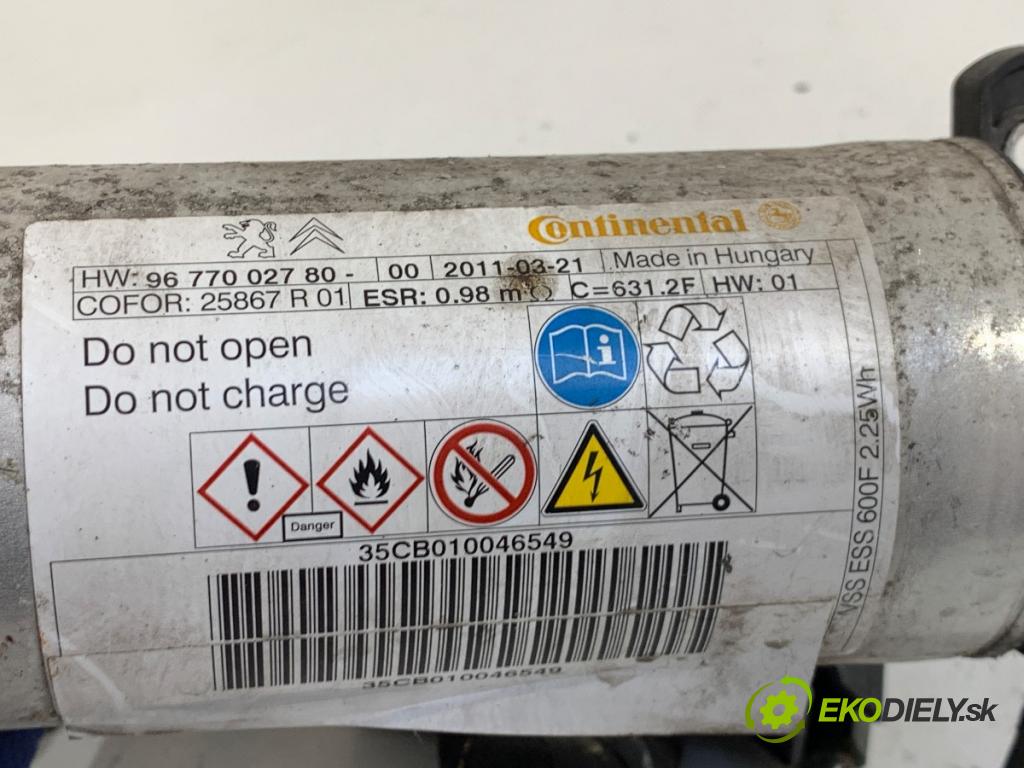 CITROEN C4 II liftback 2011 82 kW 1.6 HDi 110 1560 Modul START/STOP 9676308180