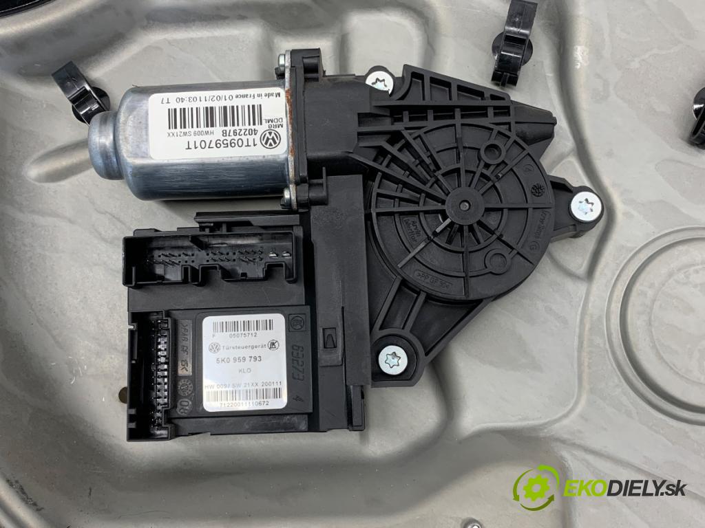 SKODA OCTAVIA II liftback 2011 90 kW 1.4 TSI 1390 Mechanizmus okna ľavy predný 1T0959701T