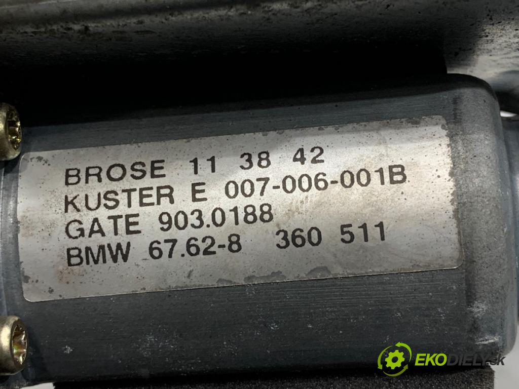 BMW E39 Kombi 2000 135 kW 530 d 2926 Mechanizmus okna ľavy predný