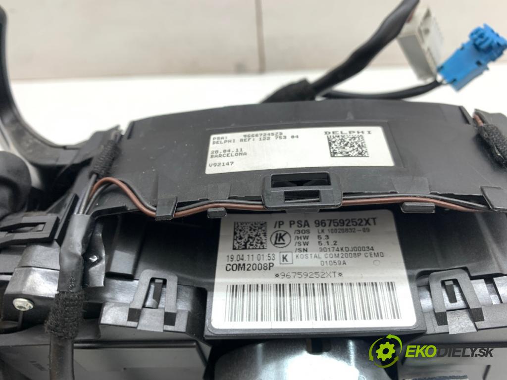 CITROEN C4 II liftback 2011 82 kW 1.6 HDi 110 1560 přepínač kombinovaný 96759252XT (Páčky pod volantem)