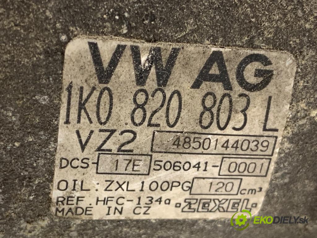 SEAT ALTEA nadwozie wielkoprzestrzenne (MPV) 2004 110 kW 2.0 FSI 1984 Kompresor klimatizácie 1K0820803L (Kompresor klimatizácie)