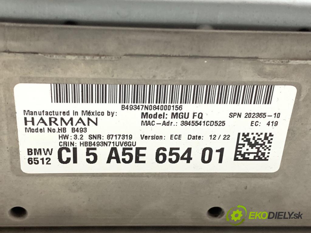 BMW G02 SUV 2022 375 kW M Competition 2993 RADIO Navigácia 5A5E654 (Audio zariadenie)