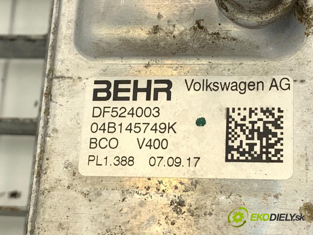 SKODA FABIA III Kombi 2017 77 kW 1.4 TDI 1422 intercooler 04B145749K (Intercooler (chladič stlačeného vzduchu))