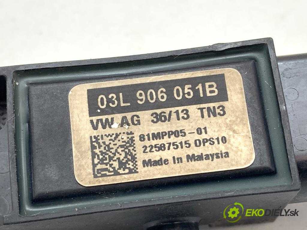 VW GOLF VII Kombi 2013 110 kW 2.0 TDI 1968 Snímač tlaku spalín DPF 03L906051B