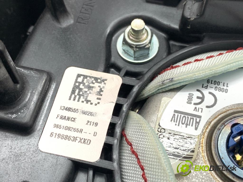RENAULT CLIO IV liftback 2013 66 kW 1.5 dCi 90 1461 AirBag volantu 985108265R (Airbag)